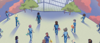 Illustration: Columbia Nursing approaching new horizons in admission process